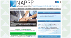 Desktop Screenshot of nappp.org