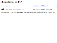 Tablet Screenshot of monappp.nappp.org